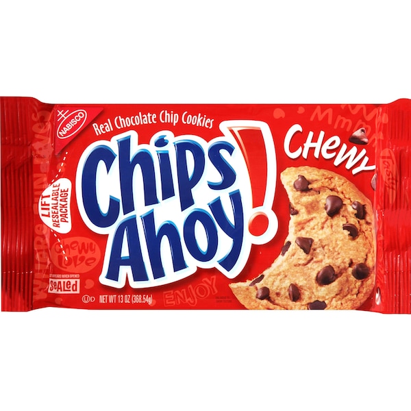 Nabisco Chips Ahoy Chewy Chocolate Chip Cookies 13 Oz., PK12